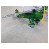 John Deere Vintage Air Plane Coin Bank Made By