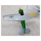 John Deere Vintage Air Plane Coin Bank Made By