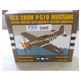 Old Crow P-51D Mustang Vintage Airplane With