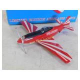 P-51D Mustang  Red Crown Airplane Coin Bank Die