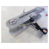 Amoco Vintage Airplane Coin Bank 1/32 Die Cast