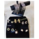 Earrings and Bracelets - Mixed Wholesale Lot
