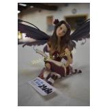Dream Fairy with Purple Wings approximately 6"