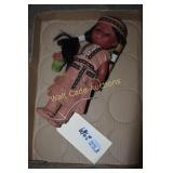 Indian Doll Vintage approximately 11"
