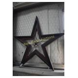 Texas Star Wall Decor approximately 37"x39"
