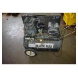 Air Compressor Black 20 Gallon Max 3 HP Sandborn