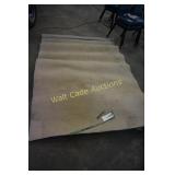 Area Rug Cream approximately 58"x60"