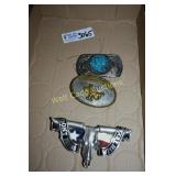 Belt Buckles lot of 3