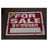 Aluminum Strips and For Sale by Owner Sign