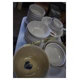 Stone ware Gibson lot of approximately 35 pieces-