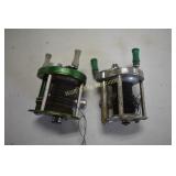 Vintage Fishing Reels lot of 2- J.C. Higgins and