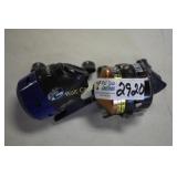 Fishing Reels lot of 2- Zebco and Bass Pro Shop