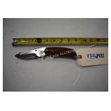 Buck Elite Pocket Knife blade is approximately 3