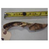 Knife Elk Ridge with Sheath Blade is