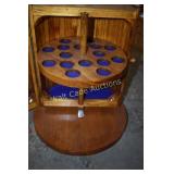 Wooden Shot Glass holder approximately 13" Tall