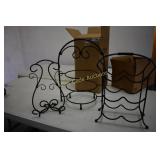 Kitchen Decor New In Boxes- Cookbook Stand, Wine