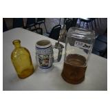 Beer Scone, Vintage  Peanut Dispenser and Old