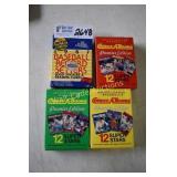Baseball cards 4 box sets 1987 Fleer, 3- 1990