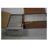 Sports card Collectors assortment 2 box lot of
