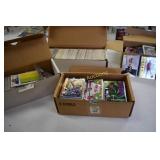 Sports Cards Collectors lot of unsorted 4 boxes