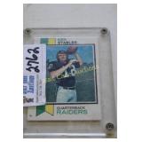 Ken Stabler Raiders Quarterback Collectors card