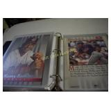 Baseball Portrait Collectors in Binder