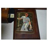 Baseball Vintage Sports Plaques lot of 4