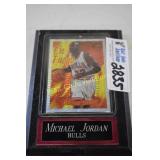 Michael Jordan Collectors Plaque with Card