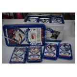 Baseball Donruss tin with Small tins of Baseball