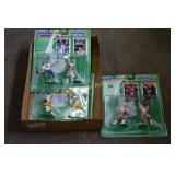 Football figurines and Cards Starting Lineup