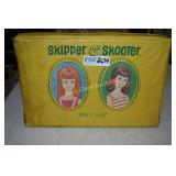 Skipper & Skooter Doll Case with Dolls and