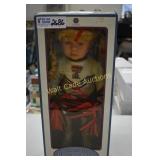 Genuine Porcelain Doll Collegiate Cheerleader