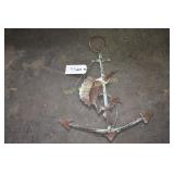 Iron Anchor wall decor approximately 25"