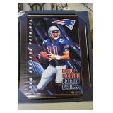 Drew Bledsoe framed art approximately 16"x20"