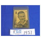 Derek Jeter Players Choice Laser Lined Gold Card