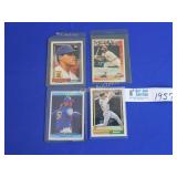 Collector Baseball Cards - Lot of 4 - Includes