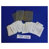 Militarly Vehicle Cards and Empty Sleeves for