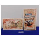 John Deere Wall Hangings - Made of Cardboard -
