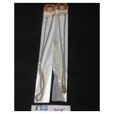 Rope Chains - Lot of 2 Silver 12" Necklaces