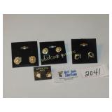 Earrings - Lot of 4 - Quality Costume Jewelry