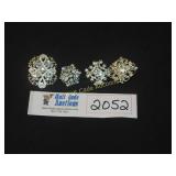 Silver Broaches - Lot of 4