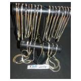 Silver Necklaces - .925 Silver - Lot of 24 - 7-8"