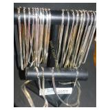 Silver Necklaces - .925 Silver - Lot of 24 - 7-8"
