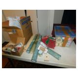 Arts and Crafts Mixed Box Lot- Tote of Ribbon,