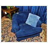 Oversized Blue Chair - Very Comfy to Sit on -