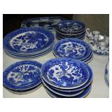 Flo Blue-Like and Delft Blue Dinner ware and