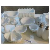 Milk Glassware Collection Lot of 20 Pieces
