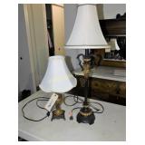 Table Lamps Set of 2 - 19" and 32" Tall