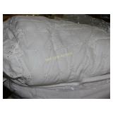 White Lace Bedding - Full Size Set with Matching