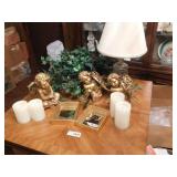 Cherub, Candles, & Home Décor Mixed Lot